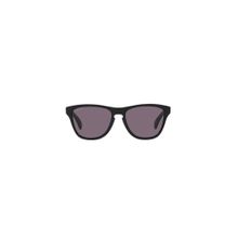 Oakley Kids Unisex UV Protected Grey Lens, Black Frame, Aviator Sunglasses (0OJ9009)