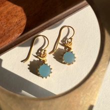 Amaltaas Blue Moon Hook Earring