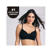Nykd by Nykaa Adapt360° Lift & Support Padded Non Wired Barely There T-Shirt Bra NYB362 Black
