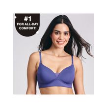 Nykd by Nykaa Adapt360° Lift & Support Padded Non Wired Barely There T-Shirt Bra NYB362 Dark Purple
