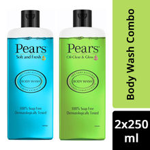 Pears Soft & Fresh + Oil Clear Bodywash Combo