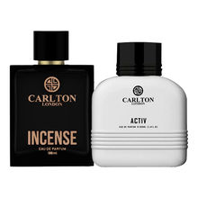 Carlton London Perfume Activ + Incense EDP Combo For Men