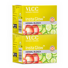 VLCC Insta Glow Herbal Bleach Pack of 2