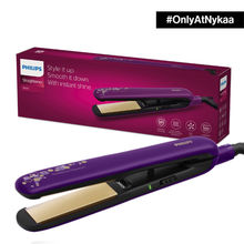 Philips Kerashine Hair Straightener | Purple | Kerashine Titanium Plates | BHS336/00