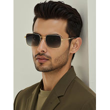 John Jacobs Unisex Full Polarised Uv Protected Stylish & Premium Square Grey Lens Sunglasses