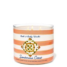 Bath & Body Works Santorini Coast 3-Wick Candle