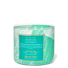 Bath & Body Works Bamboo & Eucalyptus 3-Wick Candle
