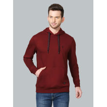Van Heusen Men Athleisure G99+ Antiviral & Long Sleeve Hoodie - Red