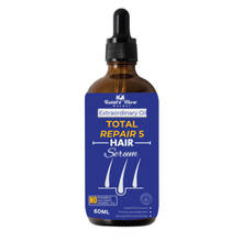 Nature Glow Herbal Total Repair 5 Hair Serum - For All Hair Types