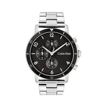 Calvin Klein Gauge Sport Multifunction Black Round Dial Mens Watch - 25200067