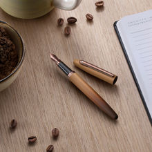 Sheaffer Vfm 9428 Coffee Edition Matt Brown Fountain Pen with Pvd Trims - Fine