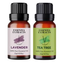 Essentia Extracts Combo Of Lavender And Tea Tree Essential Oil