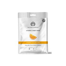 The Man Company Vitamin C Sheet Mask With Hyaluronic Acid & Lemon