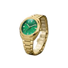Giordano Men Diamond-Marked Green Dial Analog Watch - GZ-50141 (M)