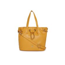 Beverly Hills Polo Club Mustard Color Solid Bag