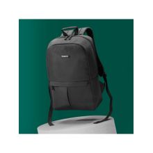 CARRIALL Arc Casual Black Laptop Backpack for Men and Women (M)