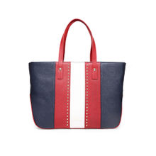 Addons Colour Blocking Riveted Tote