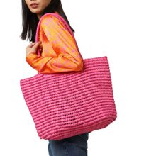 ONLY Women Braided Pink Bag