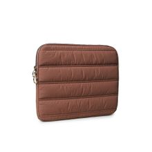 ONLY Women Quilted Brown Laptop Case