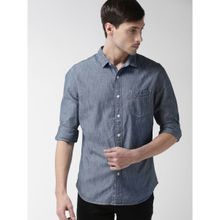 Levi's Mens Collar Neck Shirt-Blue
