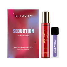 Bella Vita Organic Mood Enhancing Seduction Lip Gloss And Perfume Combo Pack