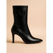 VALIOSAA Women Black Casual Boots