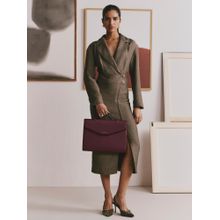 MIRAGGIO Wine Solid Pu Laptop Case