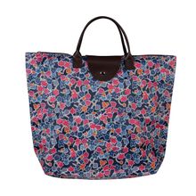 NFI essentials Foldable Shopping Bag, Tote Bag Handbag Travel Bag Women Shoulder Waterproof zipper