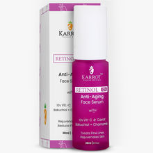 KARROT Natural Skincare Retinol 01% Anti Aging Face Serum