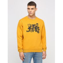 Pepe Jeans Karl Brand Carrier Sweatshirt Yellow