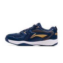 Li-Ning Ultra Iv Non-marking Cushion Badminton Shoe (navy, Gold, Unisex)
