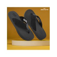 Red Tape Black Mens Eva Comfort Flip Flop