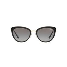 Vogue Eyewear 0VO4101Si Black Frame Grey Lens Butterfly Sunglasses For Women