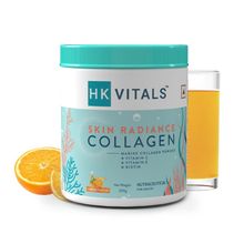 HealthKart HK Vitals Skin Radiance Collagen Powder, Orange, Collagen Supplements for Women & Men