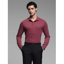 Jack & Jones Men Slim Fit Magenta Shirt