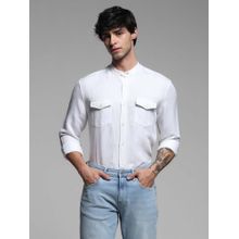 Jack & Jones Men Regular Fit White Shirt