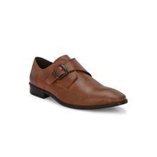 CARLO ROMANO by Wasan Tan Ankle Donald Monk Strap Shoes for Men