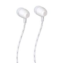 Syska Accessories He1200 Wired Earphone With Noise Cancellation And Deep Bass Music (white)