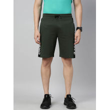 3PIN Cotton Green Regular Fit Men's Shorts
