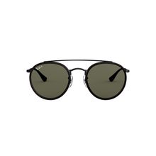 Ray-Ban 0RB3647N Green Polarized Icons Round Sunglasses (52 mm)