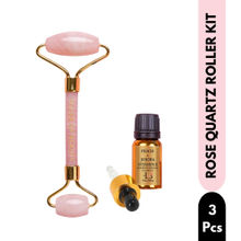 House Of Beauty Rose Quartz Roller Kit (3 Pcs)