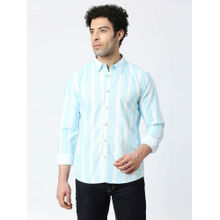 Pepe Jeans Olivier Full Sleeves Printed Oxford Stripes Casual Shirt