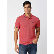 Pepe Jeans Quantra Red Grindle Polo T-Shirt