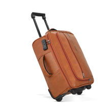 Lavie Sport Unisex Majestic Pro+ Luggage Overnighter Trolley (Tan) (M)