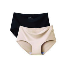 BRACHY Womens High rise Seamless Panty Multi-Color (Pack of 2)