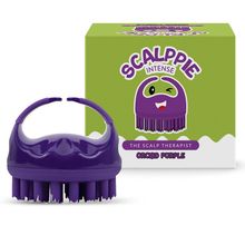 Scalppie Pro Silicon Hair Scalp Massager & Shampoo Brush Scrub Hair Growth & Anti Dandruff - Purple