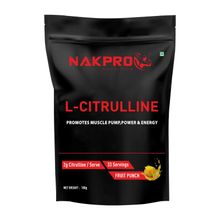 NAKPRO L-Citrulline Powder - Fruit Punch