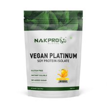 NAKPRO Vegan Platinum Soy Protein Isolate Powder - Mango