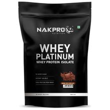 NAKPRO Whey Platinum Protein Isolate - Double Rich Chocolate