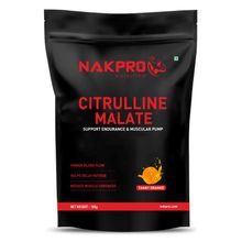 NAKPRO L-Citrulline Malate Powder - Tangy Orange